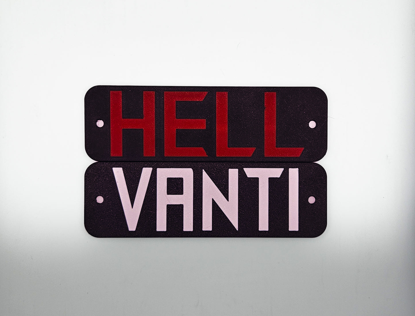 Ruff Land Customizable Kennel Name plate