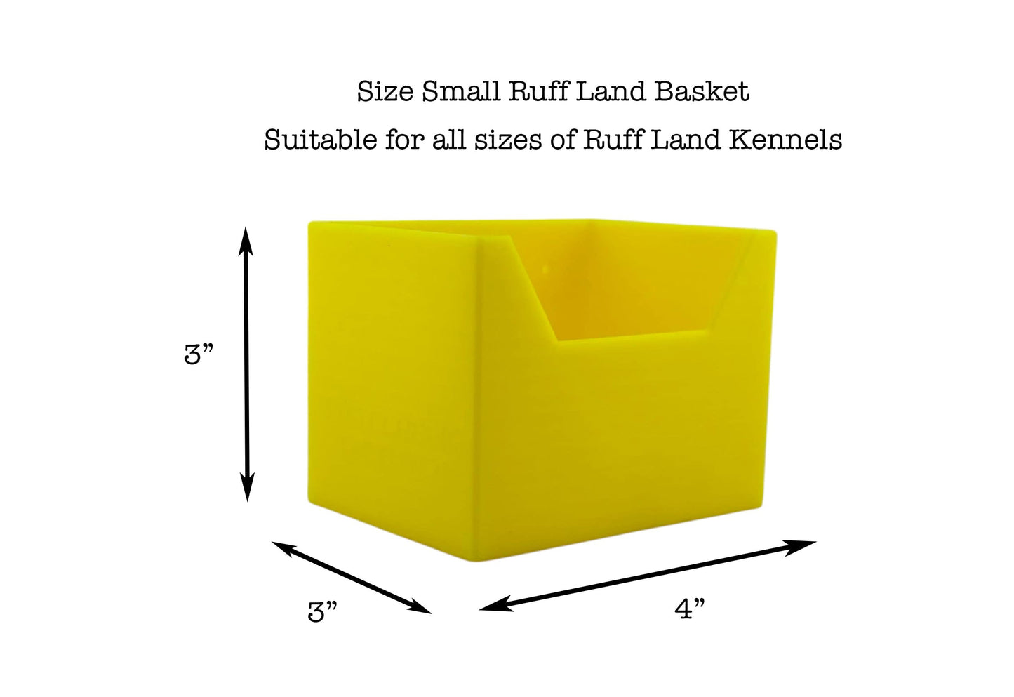 Scratch & Dent - Ruff Land Kennel Baskets - For Small and Medium Kennels ONLY