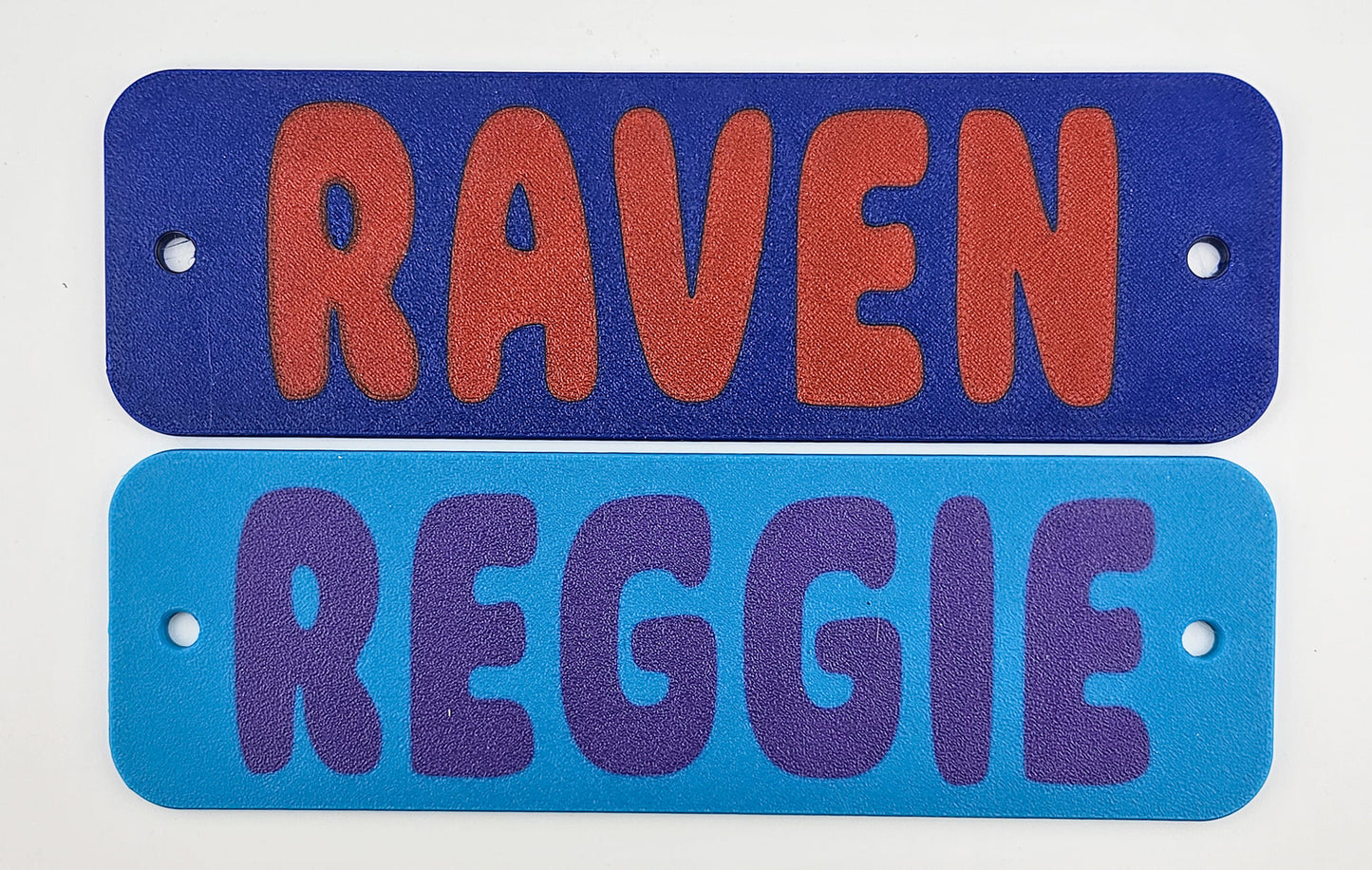 Ruff Land Customizable Kennel Name plate