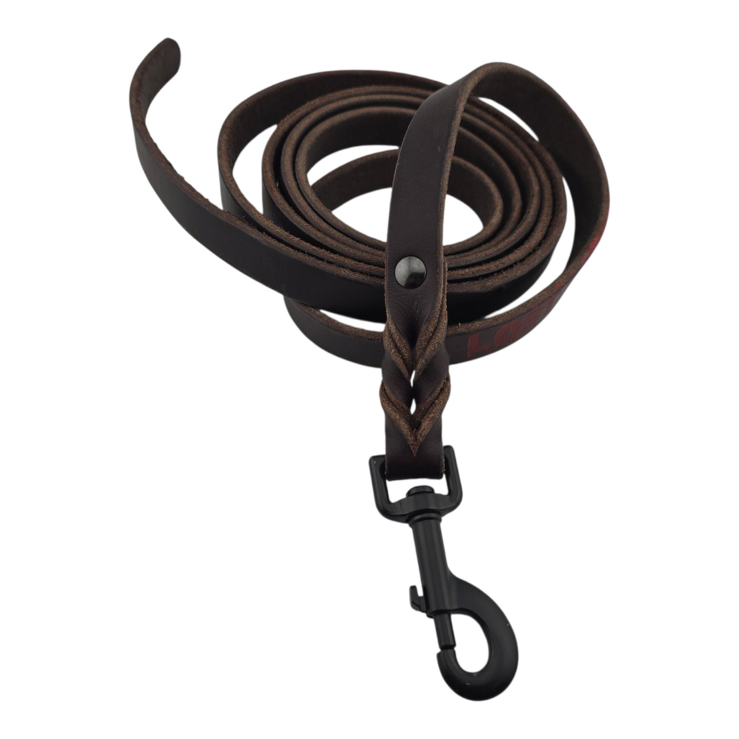 Braided Leather Leash
