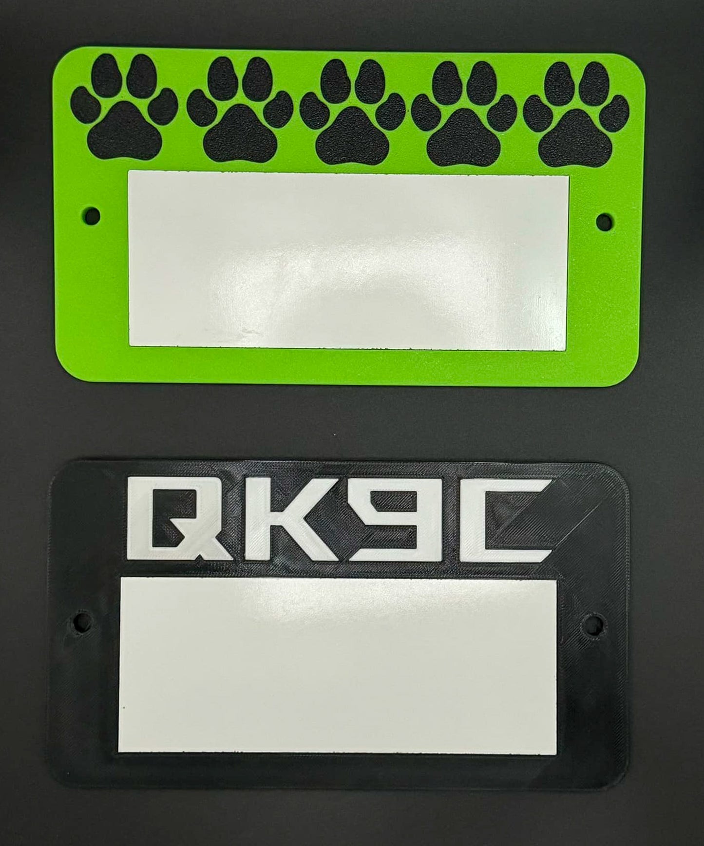 Kennel Name Tag with Whiteboard