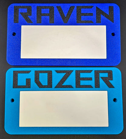 Kennel Name Tag with Whiteboard