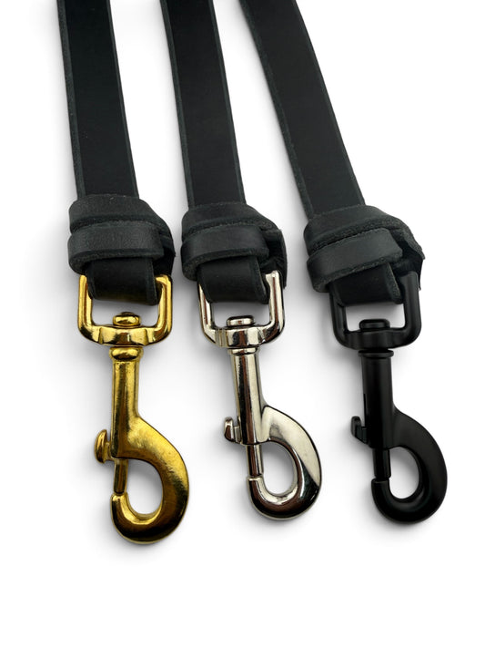 Knotted Leather Trial Leash